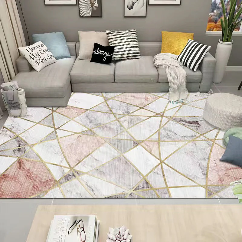 Luxury Marble Pattern Rug Carpet Mat (160 x 120) - Image 16
