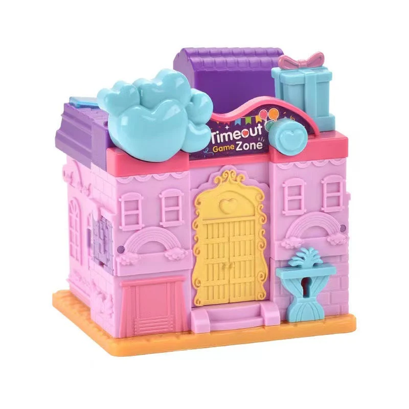 Magic Dollhouse Fun Princess Castle Play House Toy Set Surprise Playset with Music & Lights - Image 8