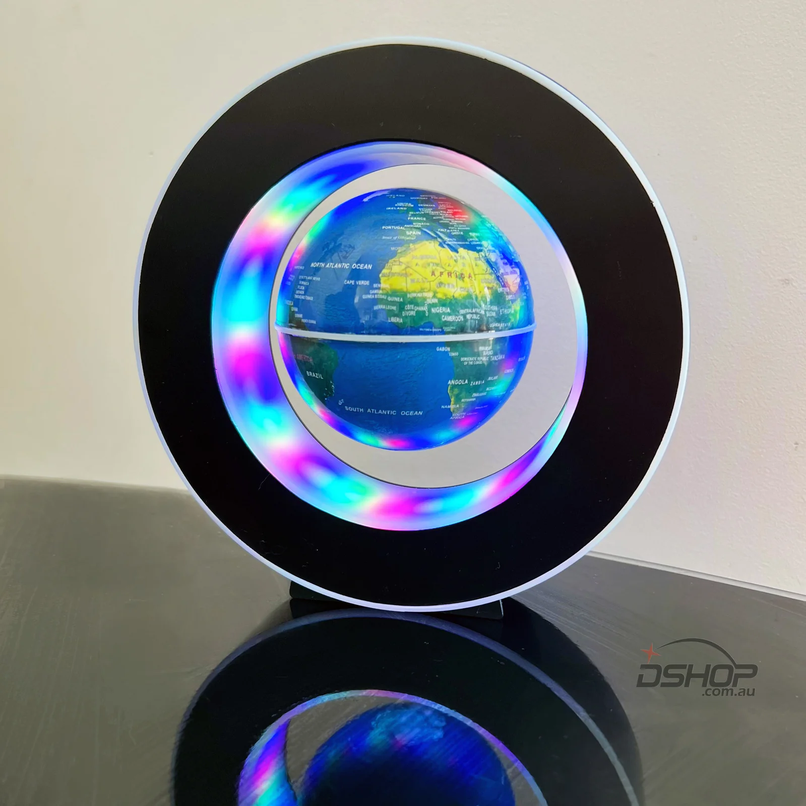 Magnetic Floating Rotating World Globe LED Cool Gift - Image 5
