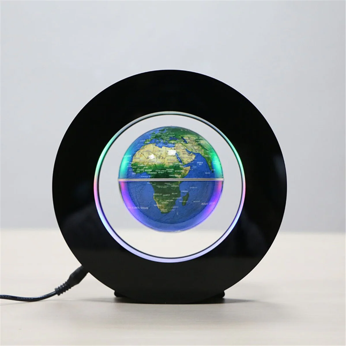 Magnetic Floating Rotating World Globe LED Cool Gift - Image 8