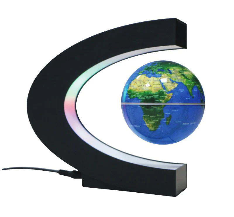 Magnetic Floating Rotating World Globe LED Cool Gift - Image 13