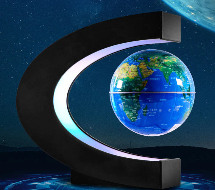 Magnetic Floating Rotating World Globe LED Cool Gift - Image 8