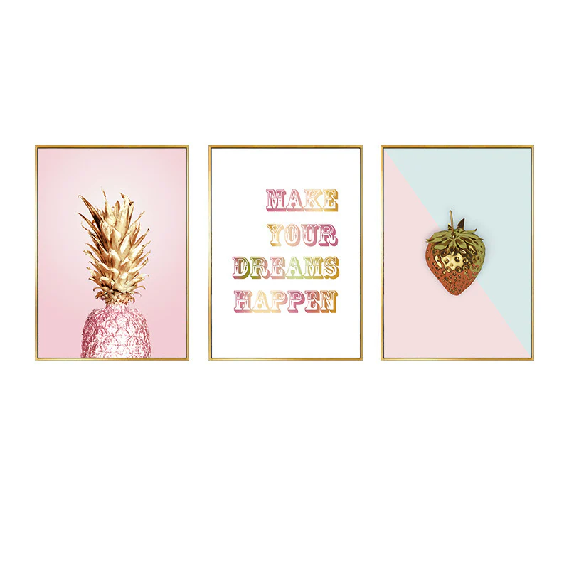 Make Your Dreams Happen Painting Framed Canvas Wall Art - 40cm x 60cm - Image 6