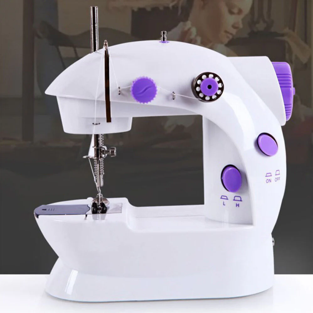 Mini Sewing Machine Double Speed Automatic Thread with Light - Image 10