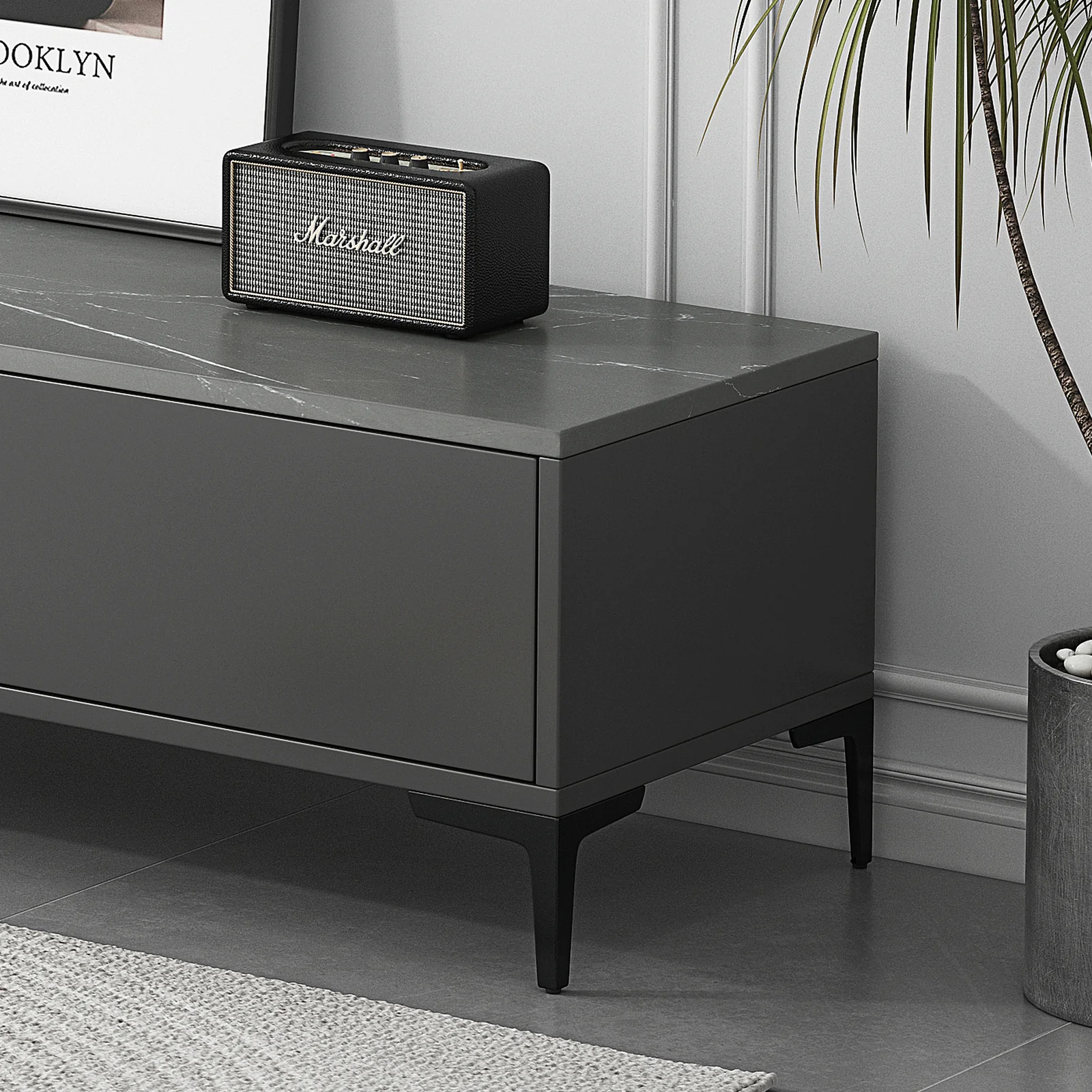 Minimalist TV Cabinet Entertainment Unit 160cm - Image 4
