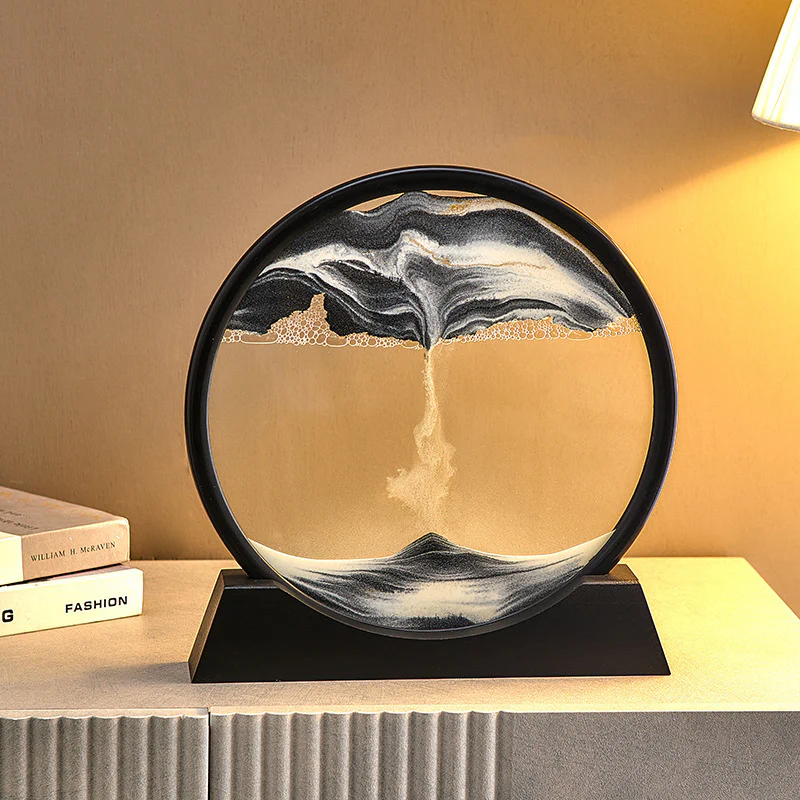 Moving Sand Art Sandscape 3D Painting Decor Ornament Cool Gift - Image 4