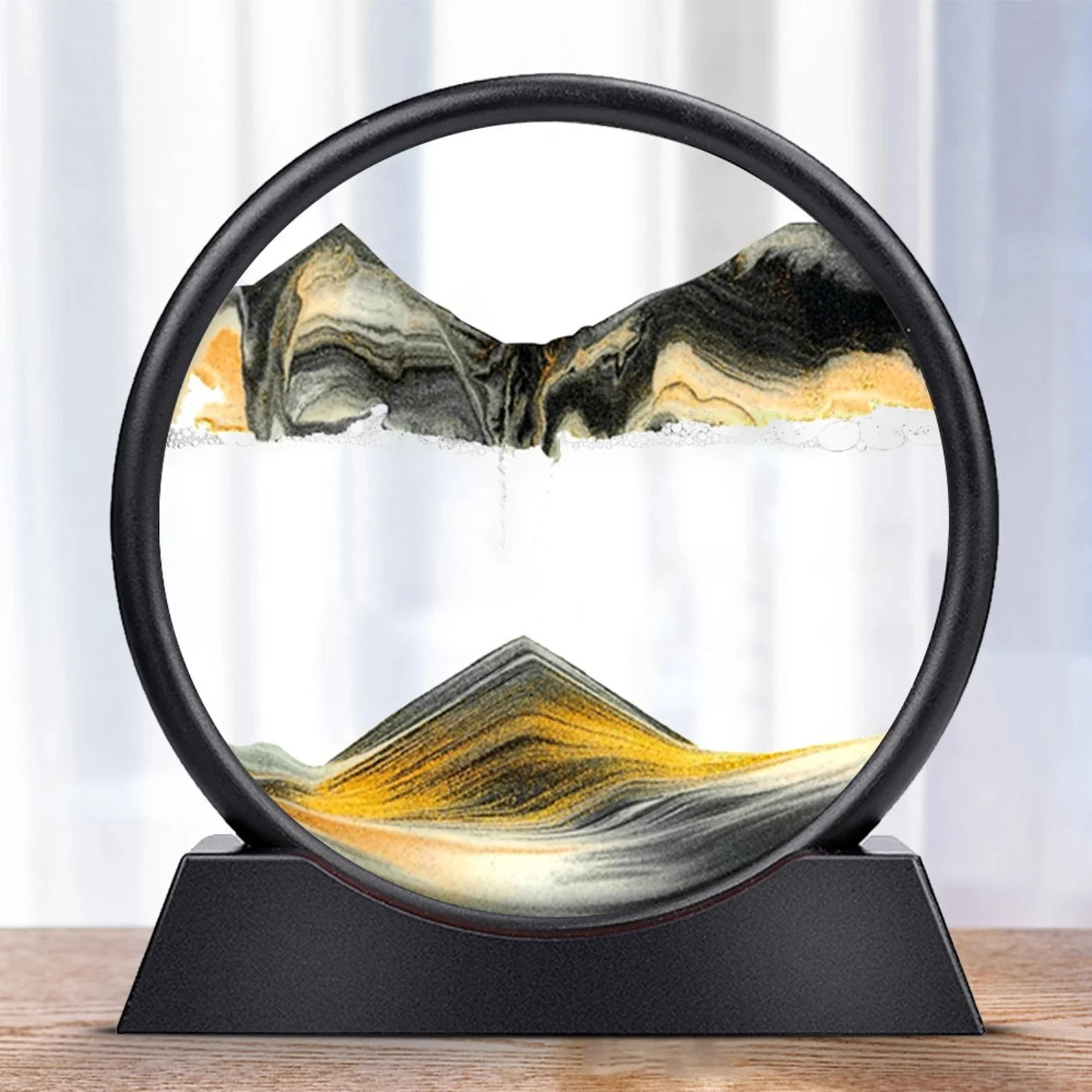 Moving Sand Art Sandscape 3D Painting Decor Ornament Cool Gift - Image 6