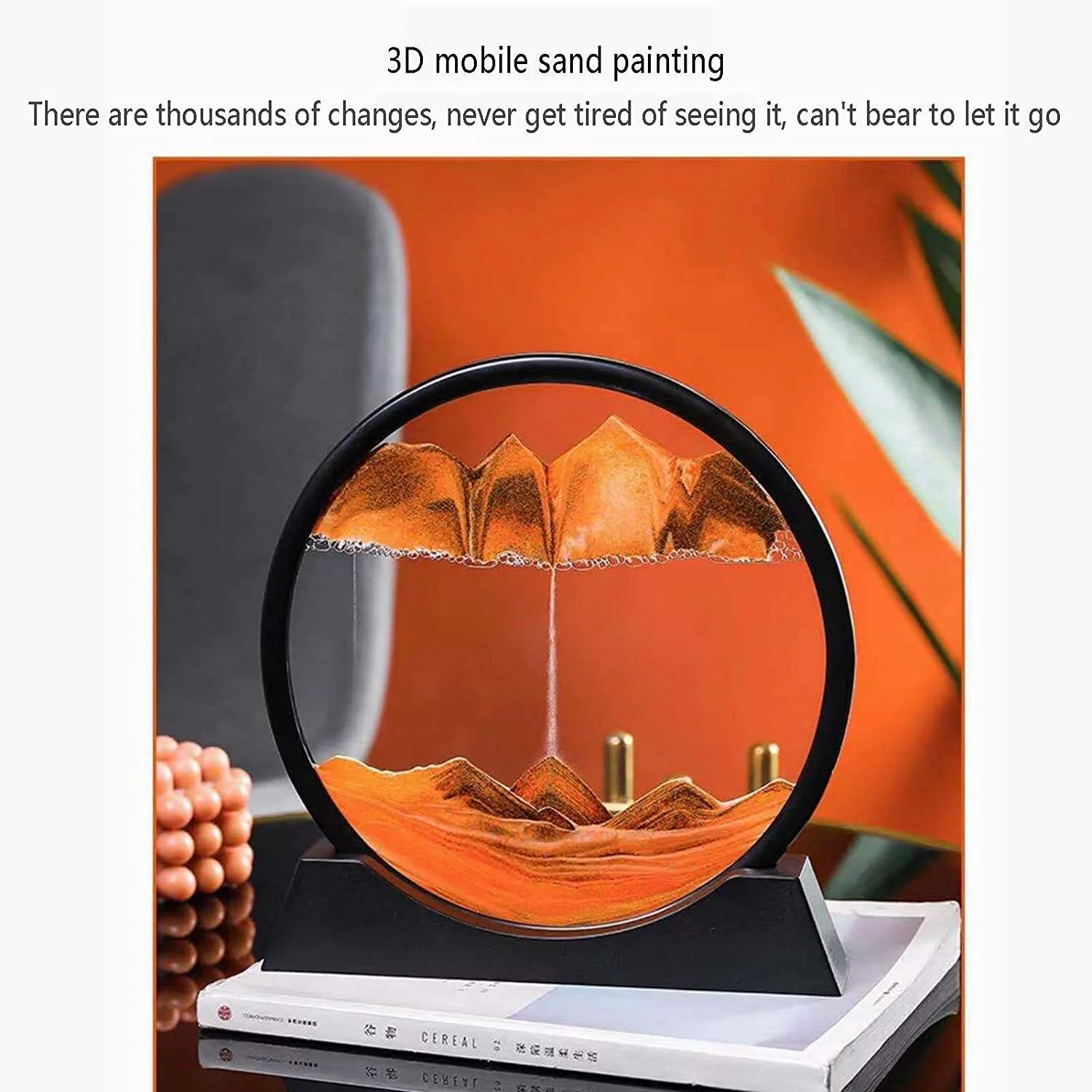 Moving Sand Art Sandscape 3D Painting Decor Ornament Cool Gift - Image 11