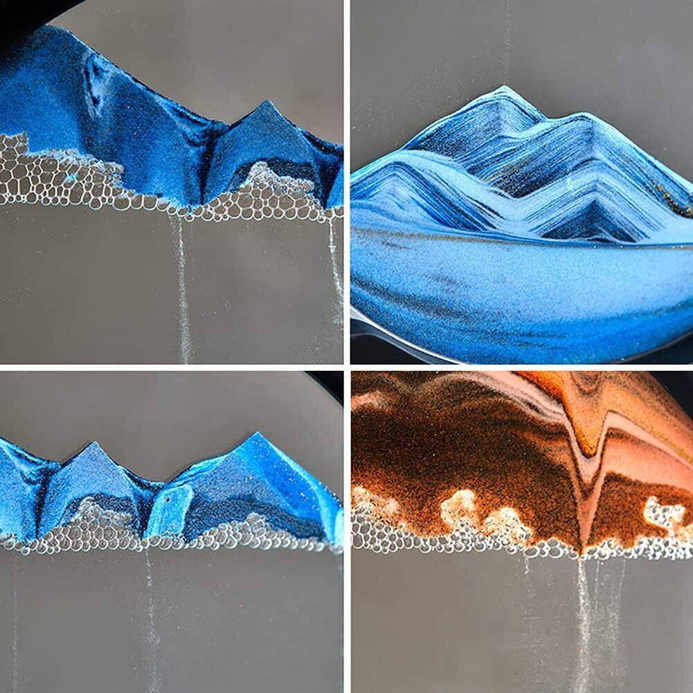 Moving Sand Art Sandscape 3D Painting Decor Ornament Cool Gift - Image 13