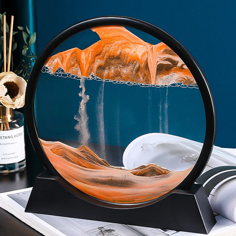 Moving Sand Art Sandscape 3D Painting Decor Ornament Cool Gift - Image 15