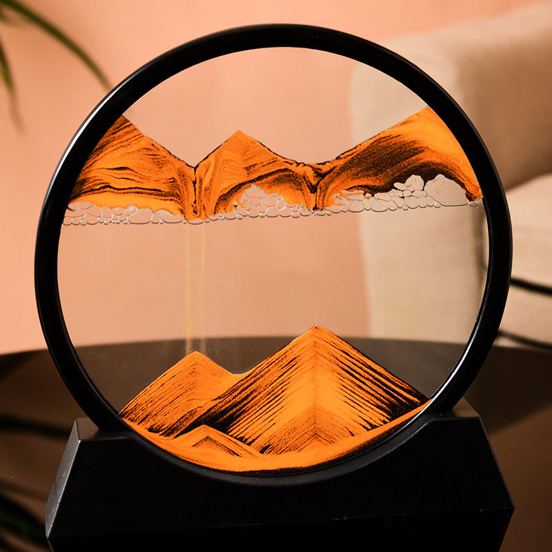 Moving Sand Art Sandscape 3D Painting Decor Ornament Cool Gift - Image 6