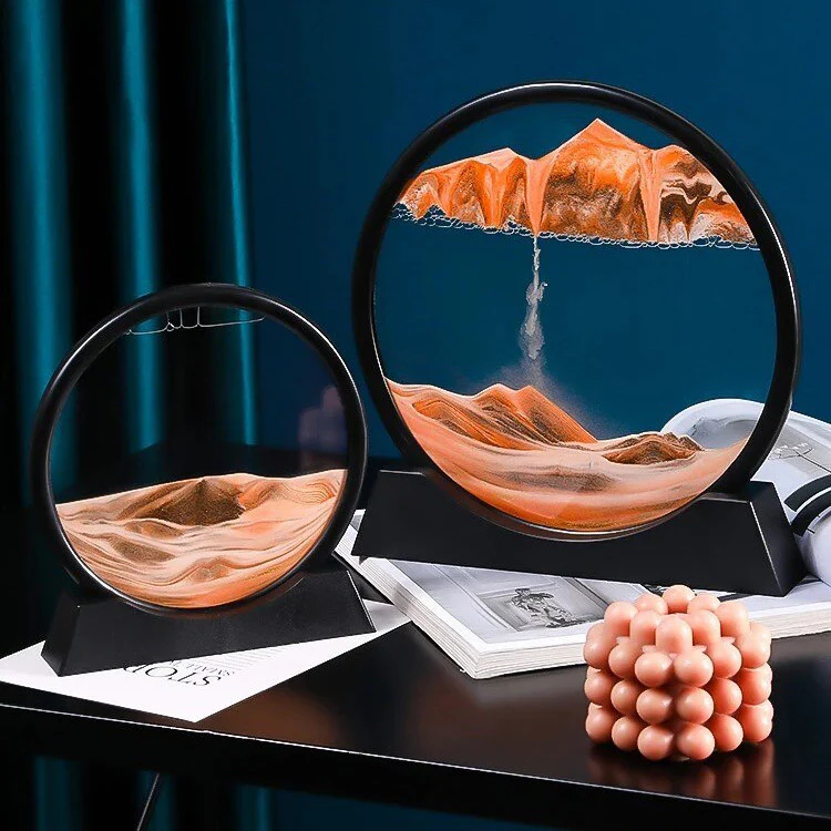 Moving Sand Art Sandscape 3D Painting Decor Ornament Cool Gift - Image 9