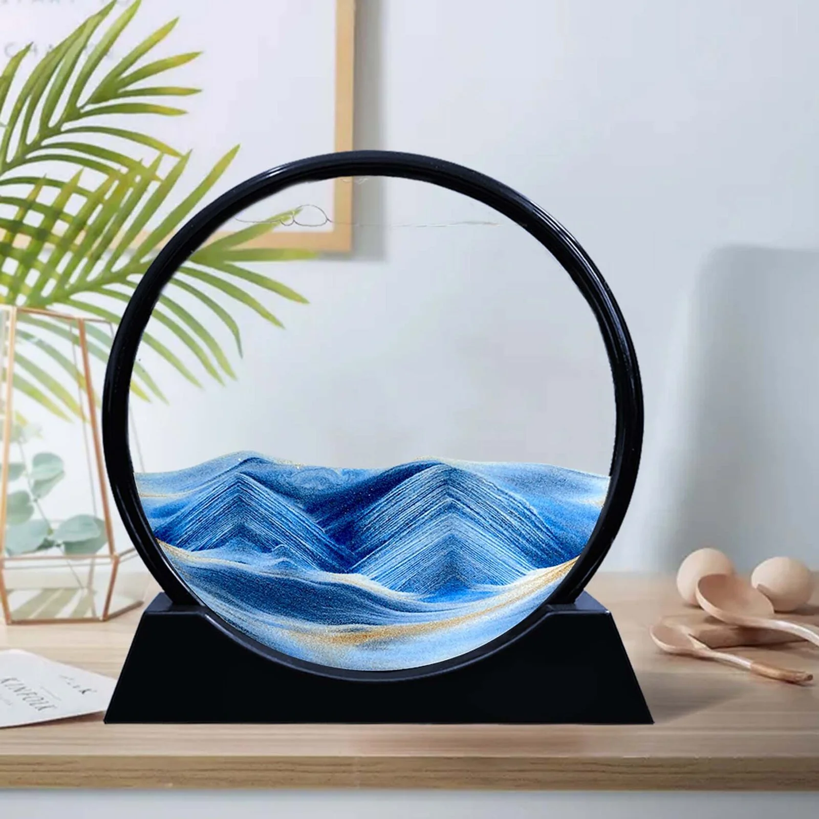 Moving Sand Art Sandscape 3D Painting Decor Ornament Cool Gift - Image 6