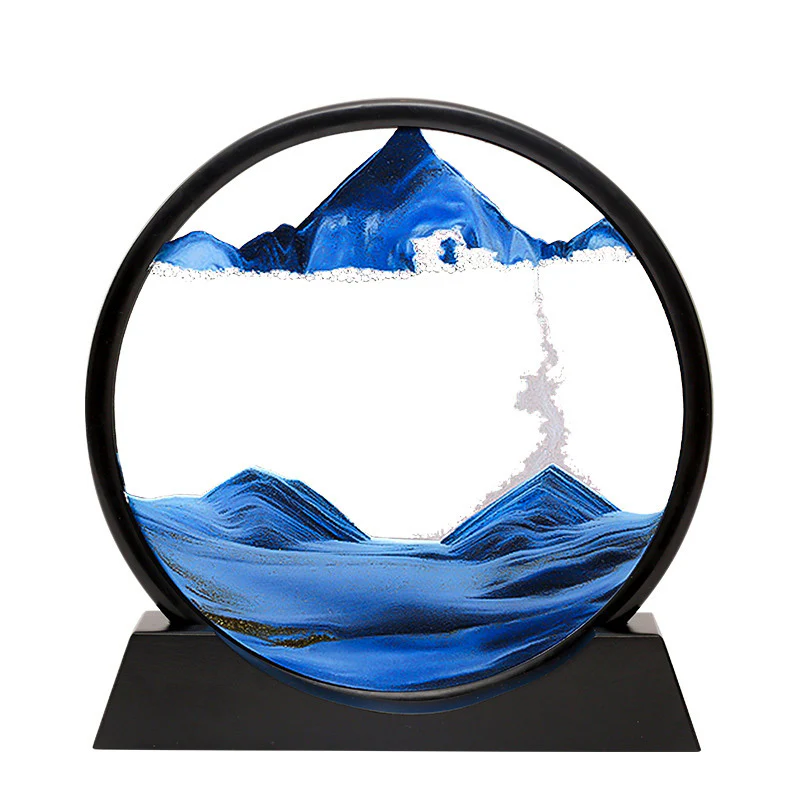 Moving Sand Art Sandscape 3D Painting Decor Ornament Cool Gift - Image 9