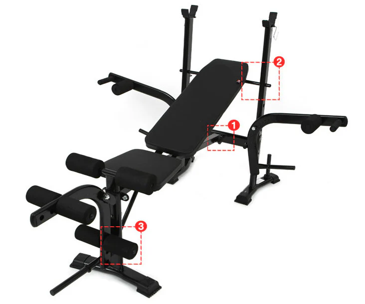 Multi-function All-in-One Adjustable Weight Bench Press Home Gym - Image 16