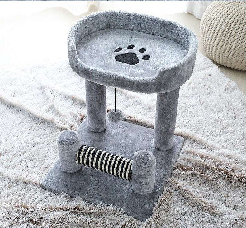 Multi-Level Cat Tree Playhouse Tower Scratcher Bed - Image 11