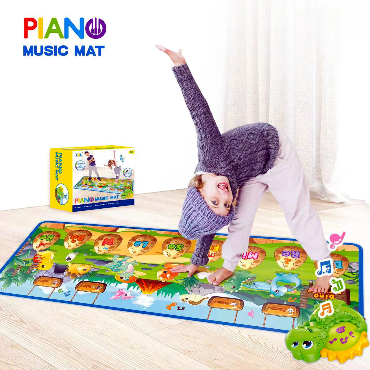 Musical Piano Keyboard Educational Toy Kids Floor Play Mat - Image 6