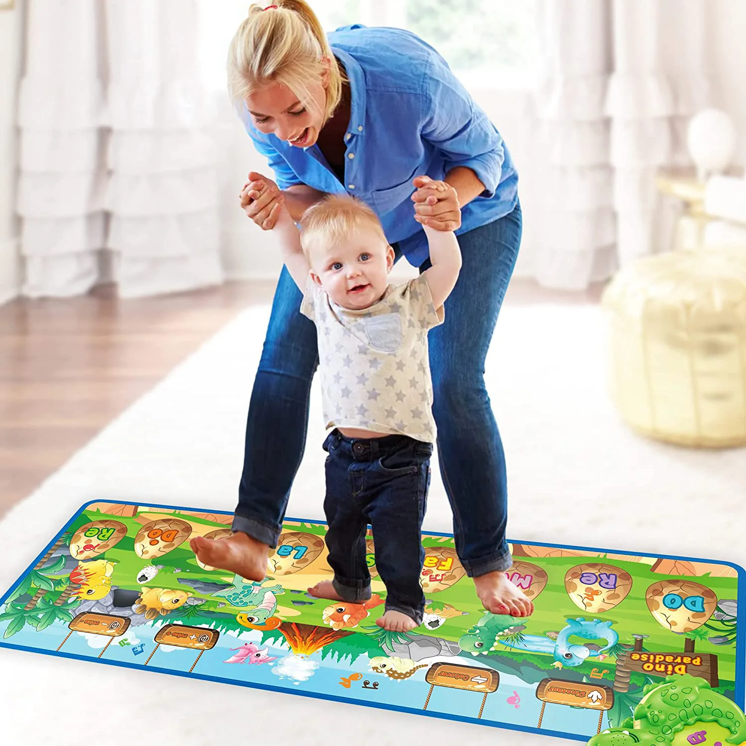 Musical Piano Keyboard Educational Toy Kids Floor Play Mat - Image 8