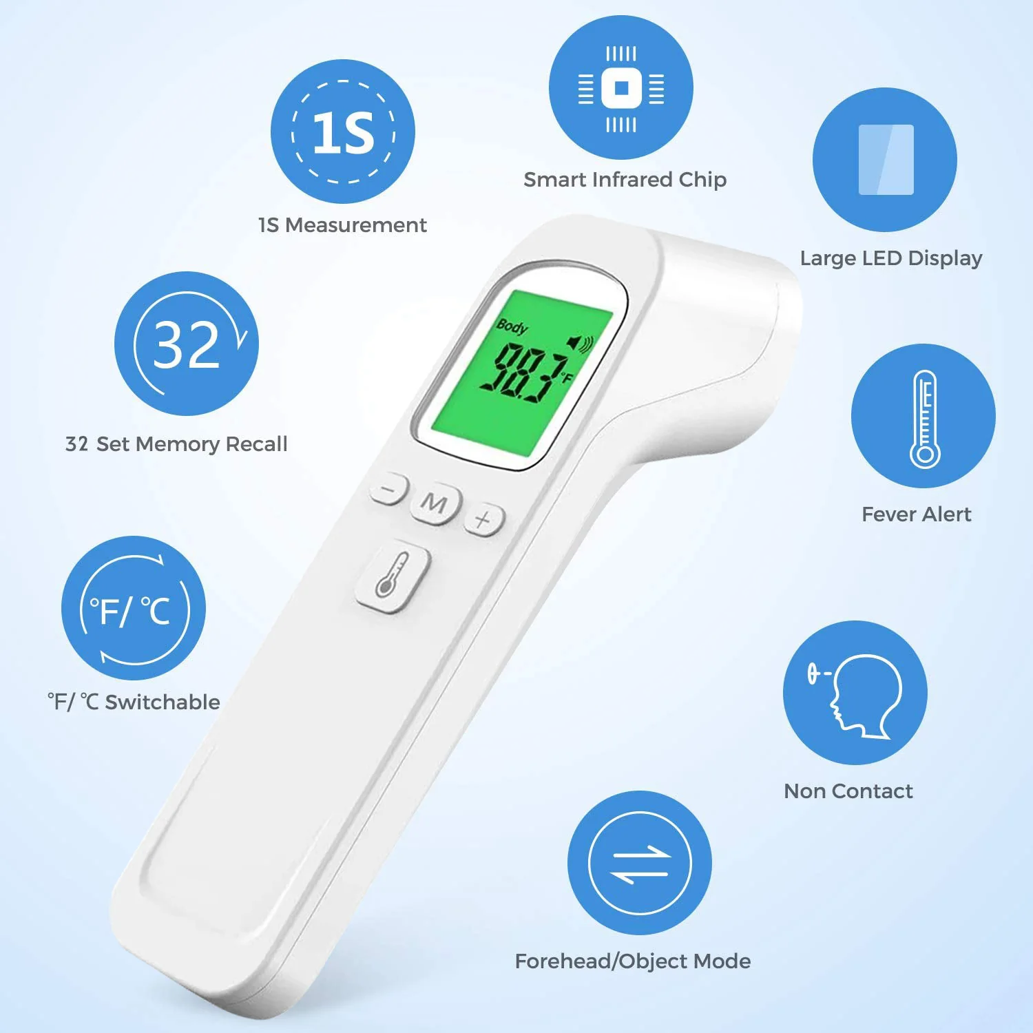 Non-contact 1-second Infrared Thermometer - Image 8