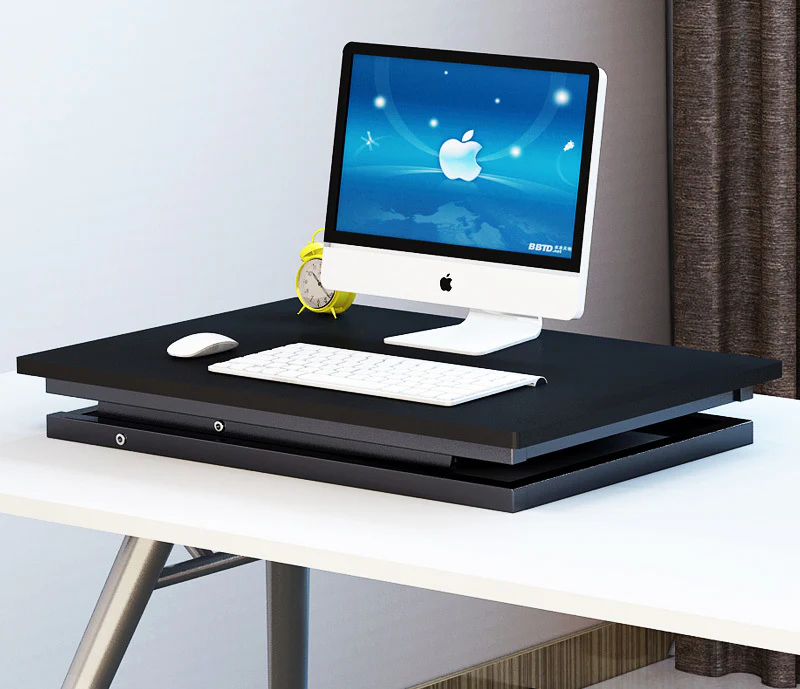Office Pro Height Adjustable Standing Table Sit Stand Desk - Image 12