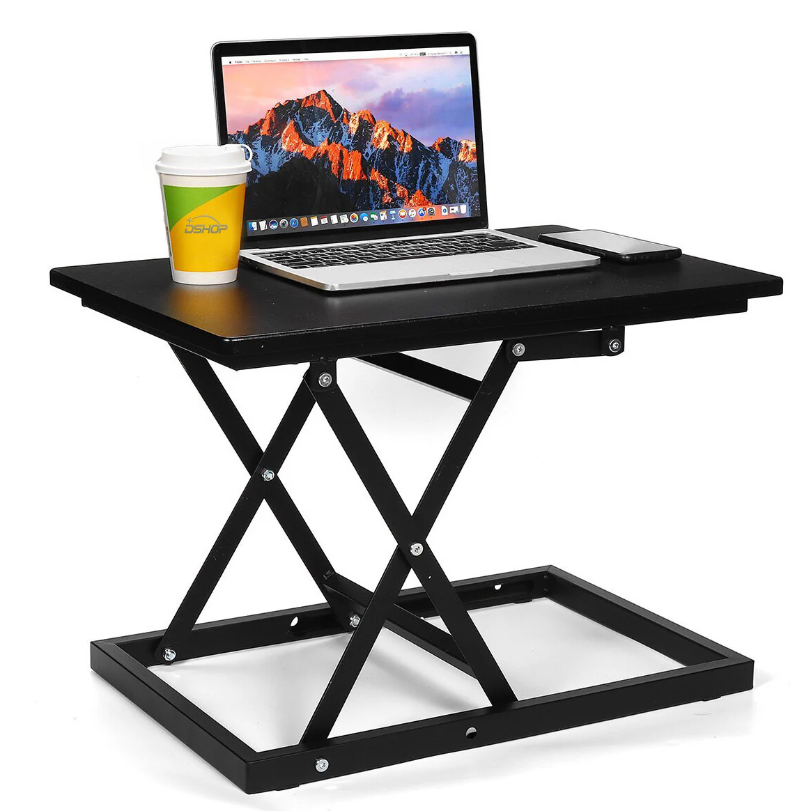 Office Pro Height Adjustable Standing Table Sit Stand Desk - Image 16