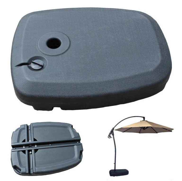 Outdoor Umbrella Stand Sand/Water Filled Cantilever Base Holder - Image 8