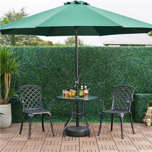 Outdoor Umbrella Stand Sand Water Filled Round Base Holder - Image 5