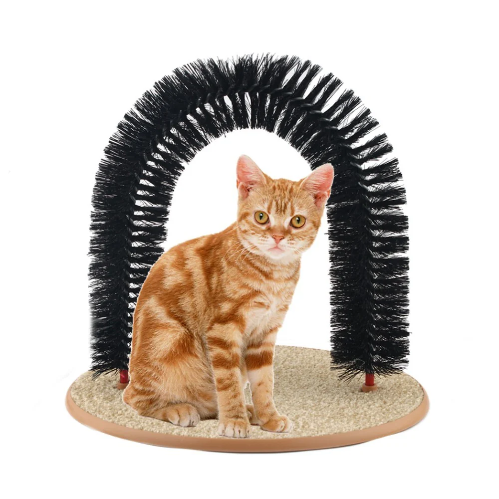 Perfect Arch Cat Toy Self Groomer Scratcher Massager All In One - Image 6
