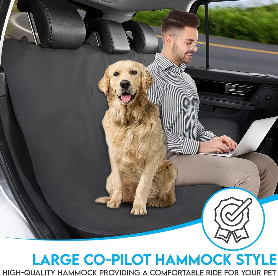 Pet Car SUV Seat Cover Dog Protector Dog Hammock Travel Mat - Image 3