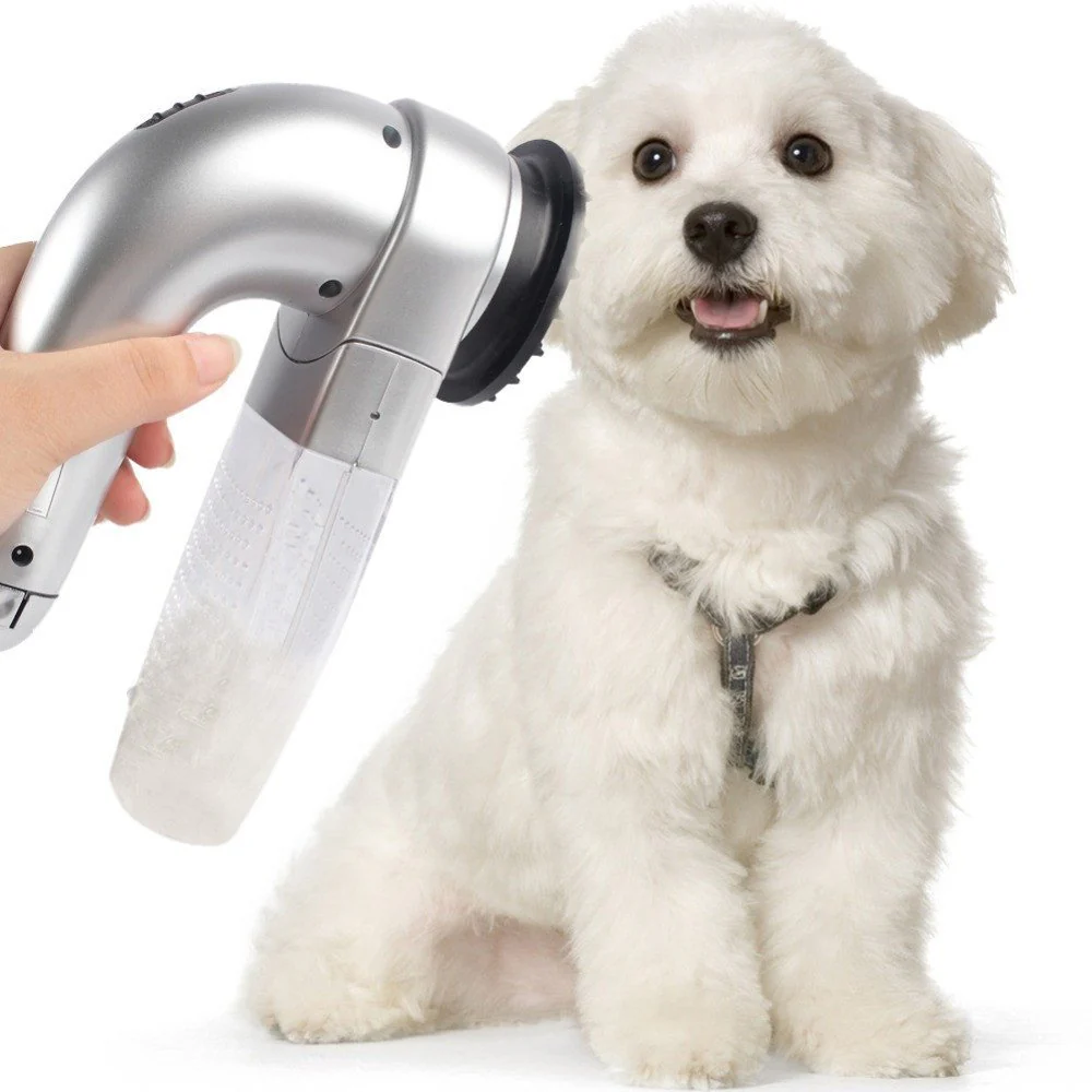 Pet Vac Hair Remover Dog Cat Grooming Shedding Tool Shed Pal - Image 5