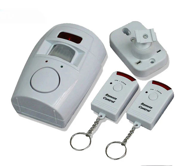 PIR House Alarm Infrared Sensor & Remote Control Set - Image 10
