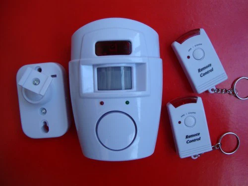 PIR House Alarm Infrared Sensor & Remote Control Set - Image 9