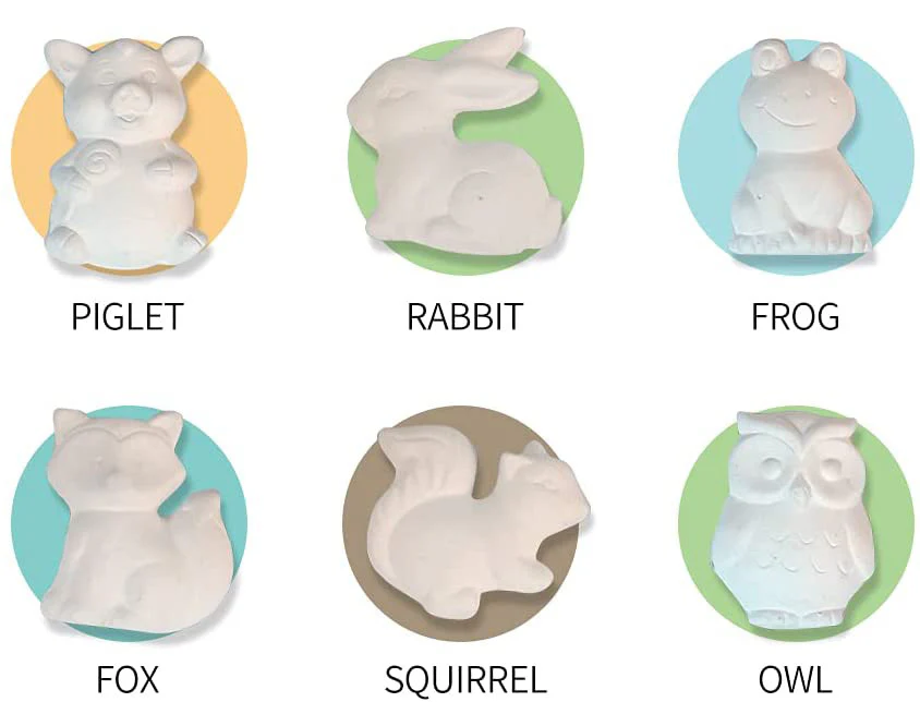 Large Plaster Painting Set Paint Your Own Figurines Arts and Crafts DIY Toy Kit (Animals) - Image 11
