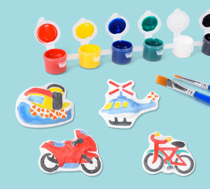 Large Plaster Painting Set Paint Your Own Figurines Arts and Crafts DIY Toy Kit (Animals) - Image 4