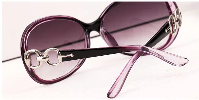 Polarized Ladies Sunglasses with Bonus Case (Purple) - Image 5