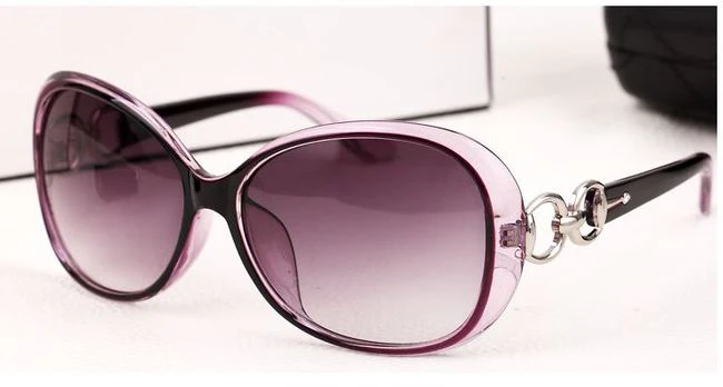 Polarized Ladies Sunglasses with Bonus Case (Purple) - Image 6