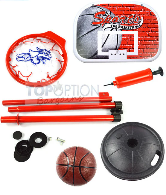 Portable Adjustable Junior Basketball Hoop Set 1.6m - Image 6