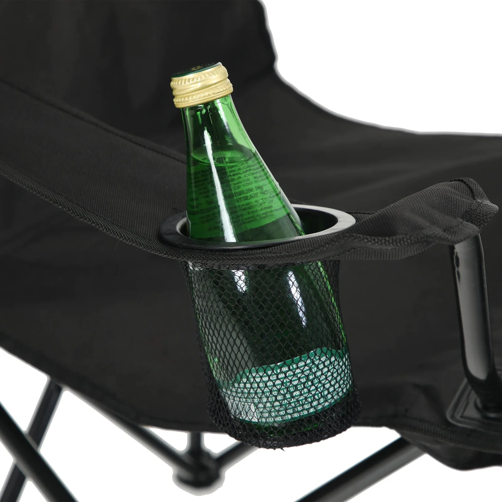 Portable Folding Camping Beach Chair with Arm Rest Cup Holder & Storage Bag (Blue) - Image 9