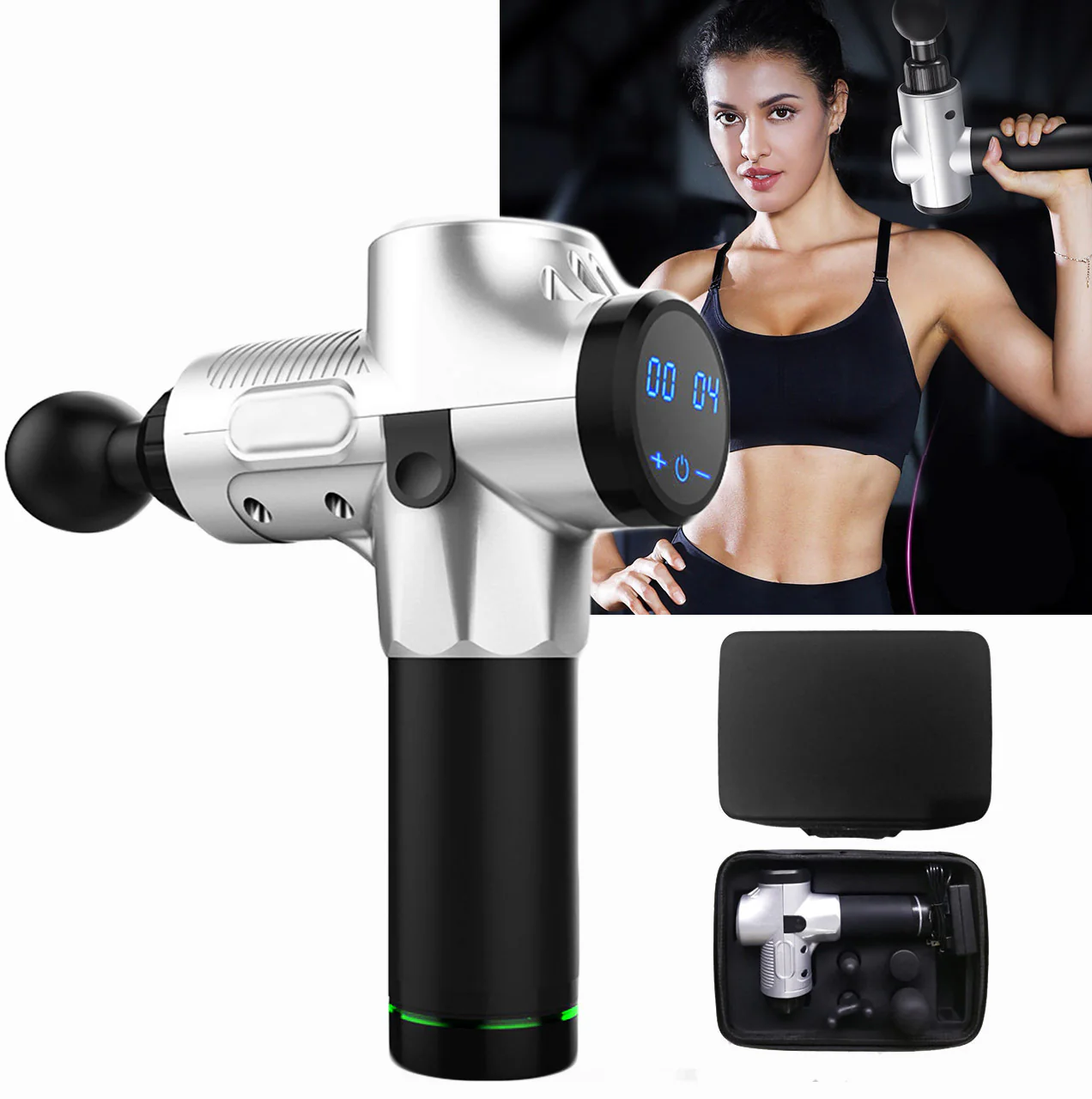 Portable Massage Gun Percussive Vibration Therapy - Image 13