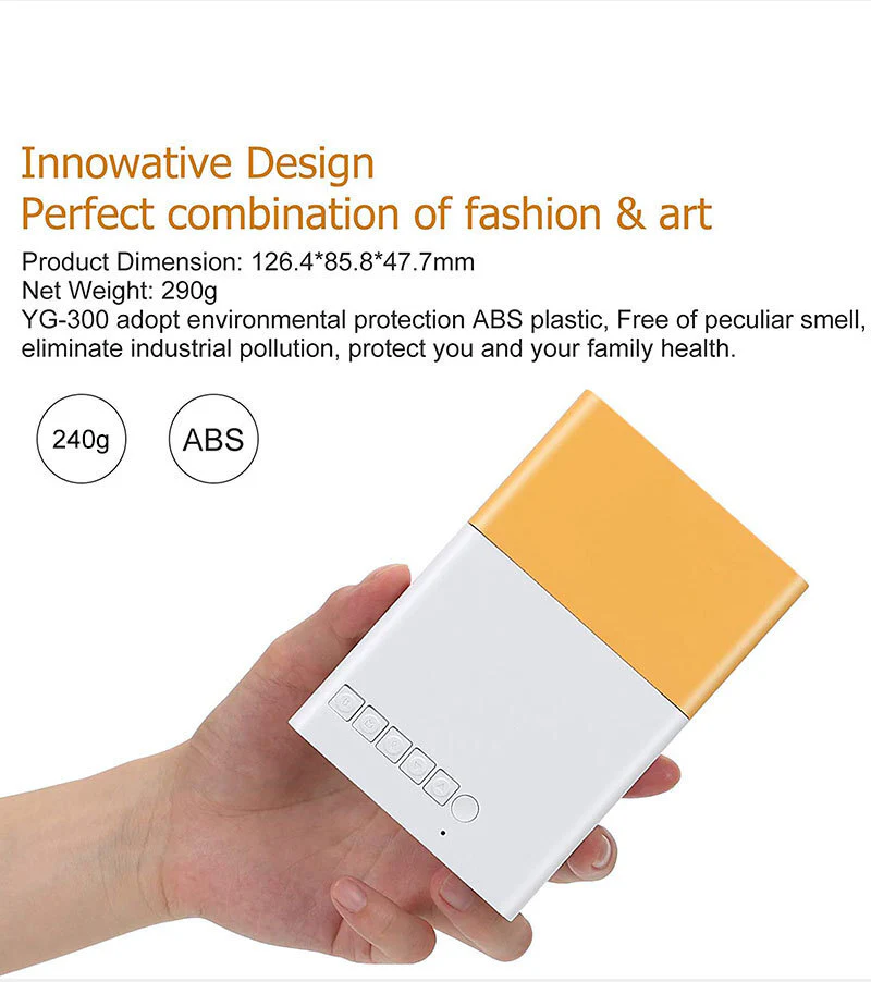 Portable Mini HD Projector Home Theater Mobile Cinema - Image 10