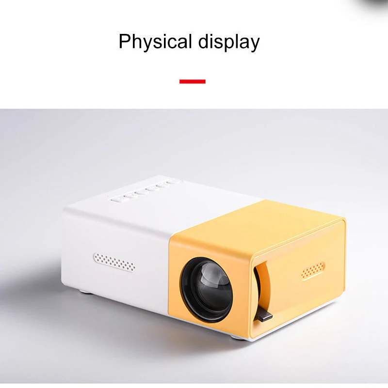 Portable Mini HD Projector Home Theater Mobile Cinema - Image 7