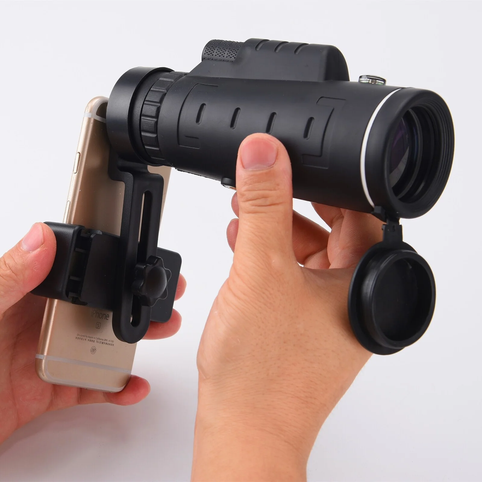 Portable Terrestrial Land Viewing Phone Monocular Telescope with Tripod - Image 4
