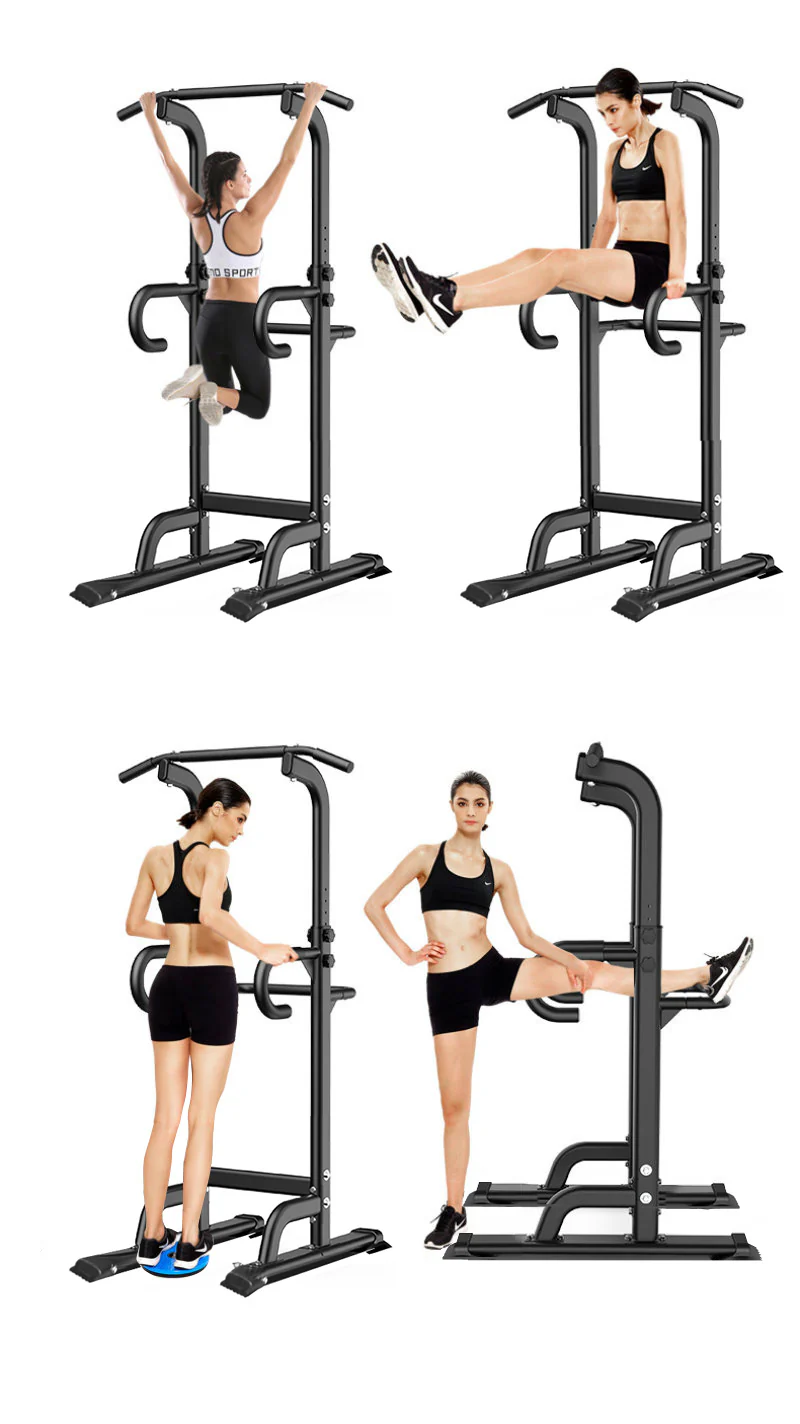 Power Tower Dip Bar Chin Up Pull Up Stand Fitness Station - Image 4