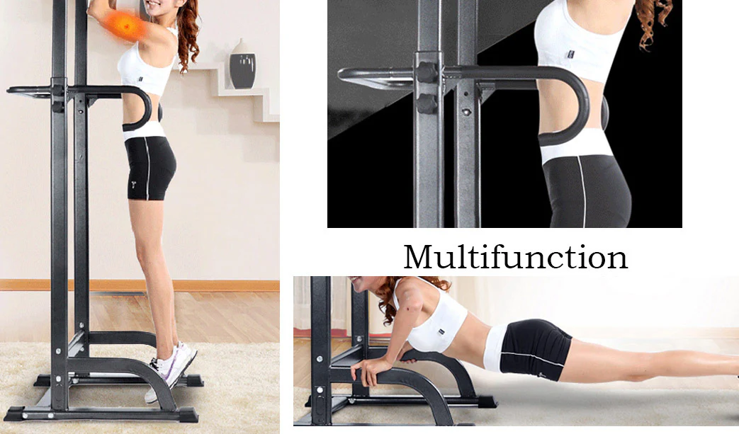 Power Tower Dip Bar Chin Up Pull Up Stand Fitness Station - Image 6