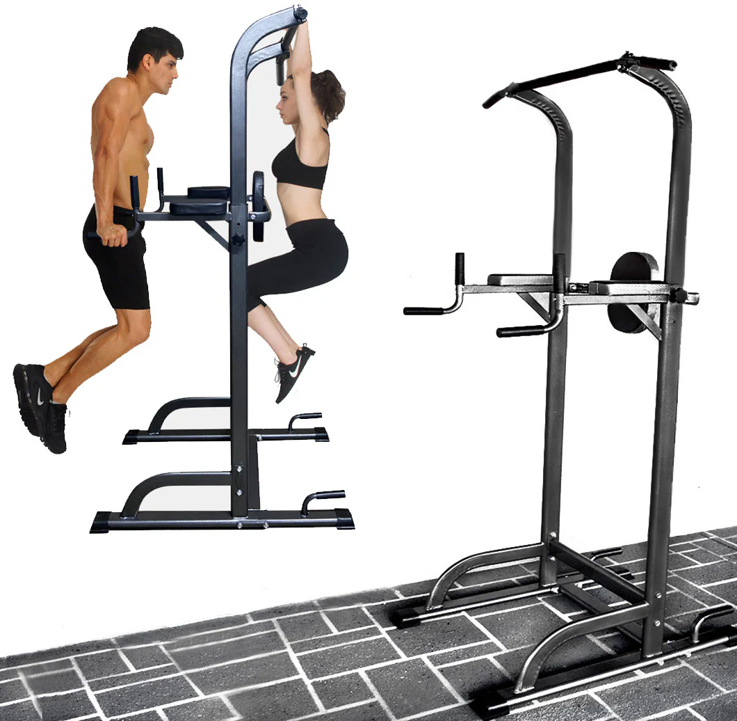 Power Tower Dip Bar Pull Up Stand Fitness Station - Image 11