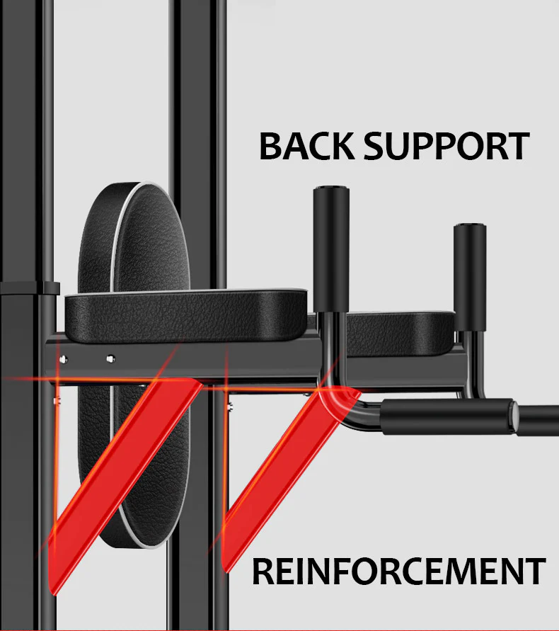 Power Tower Dip Bar Pull Up Stand Fitness Station - Image 9