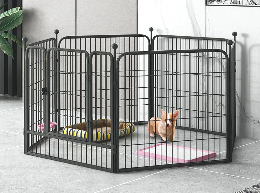 Premium Heavy Duty Metal Pet Dog Exercise Playpen Enclosure Fence Cage (50x60 x 6) - Image 20