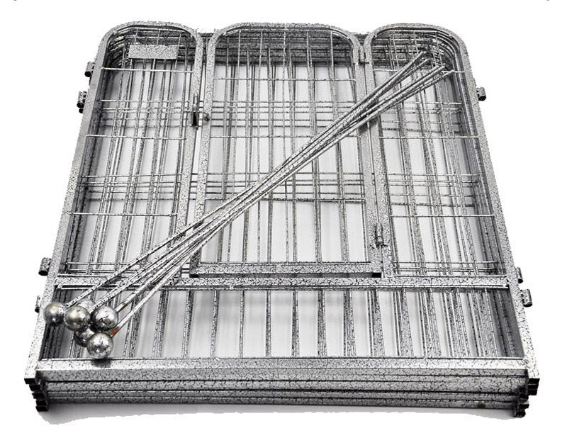Premium Heavy Duty Metal Pet Dog Exercise Playpen Enclosure Fence Cage (60x70 x 6) - Image 10
