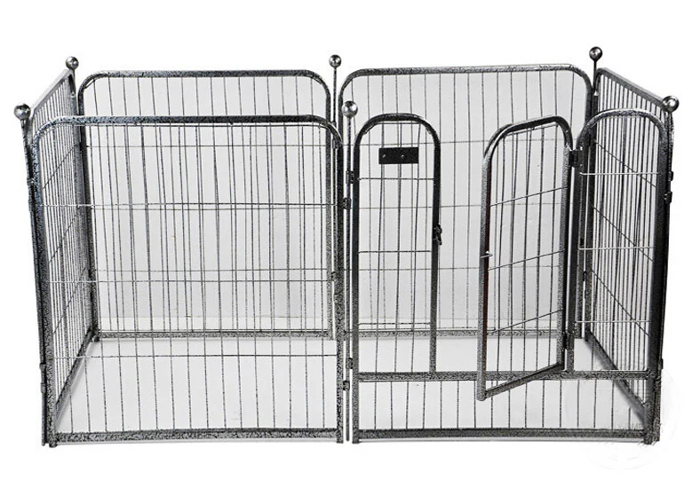 Premium Heavy Duty Metal Pet Dog Exercise Playpen Enclosure Fence Cage (60x70 x 6) - Image 18