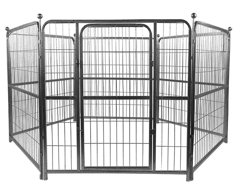 Premium Heavy Duty Metal Pet Dog Exercise Playpen Enclosure Fence Cage (60x70 x 6) - Image 19